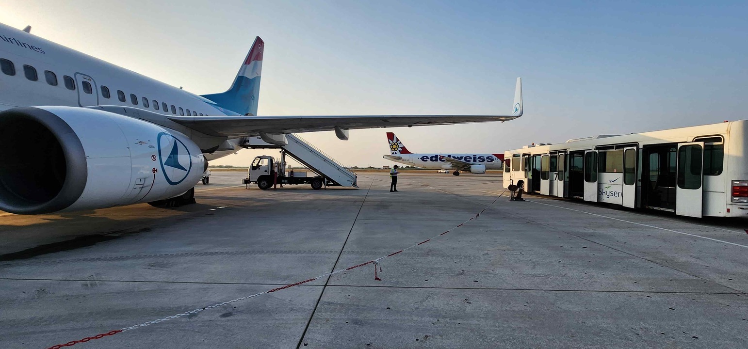 Luxair Rhodes Airport