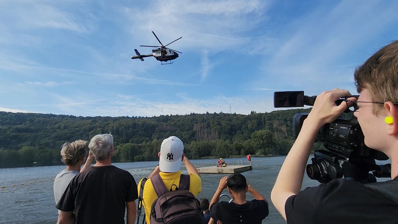 Airrescue beim schaffen